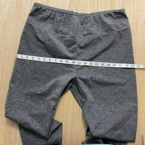 Sweat Shaper Heather Grey Plus Size Athletic Leggings 4XL (runs Small) - Picture 8 of 11